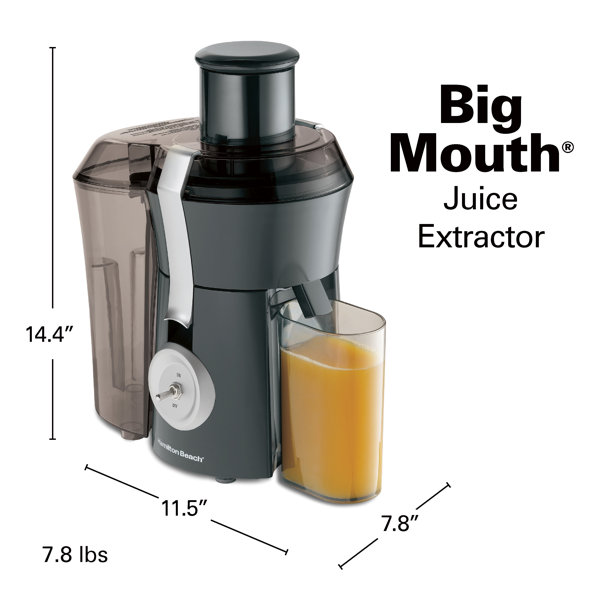 Hamilton beach big shop mouth juice extractor